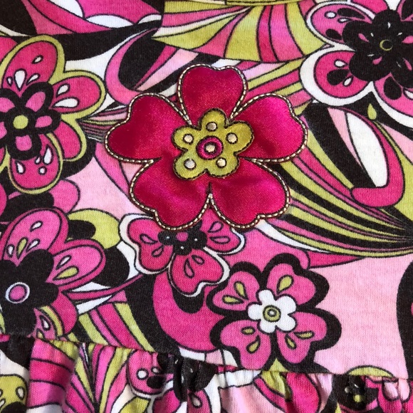 Girl’s Long sleeve floral top size 5 ‘Girlfriends’ - Picture 5 of 7